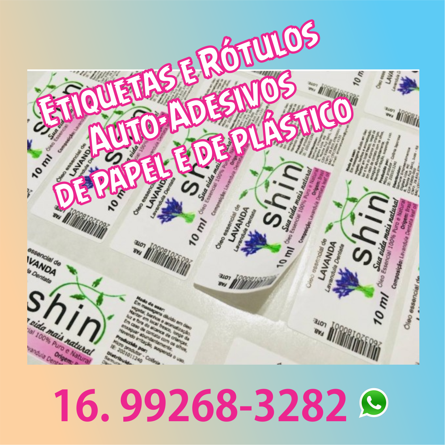 etiquetas e rotulos